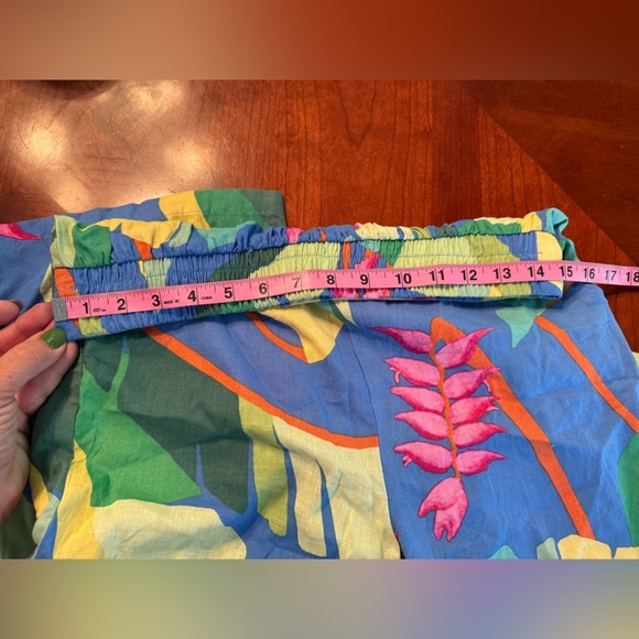 Tropical Floral Wide-Leg Pants by Christian Soriano-Size Small-NWT - Picture 9 of 9